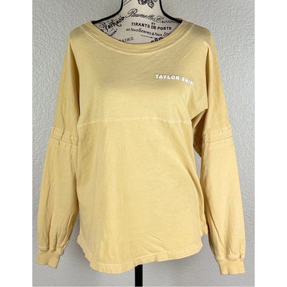Taylor Swift It's Golden Like Daylight long sleeve spirit jersey dolman Small - Picture 8 of 12